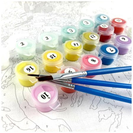 Краски для рисования по номерам