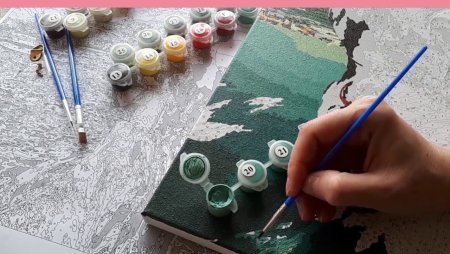 Краски для рисования по номерам