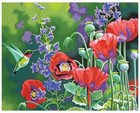 Роспись картин по номерам