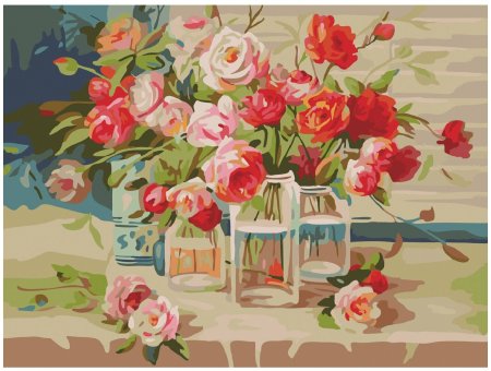 Живопись по номерам на холсте