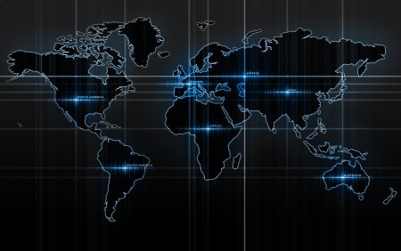 Карта мира фон
