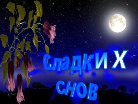 Доброй летней ночи сладких снов