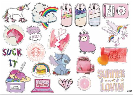 Красивые наклейки