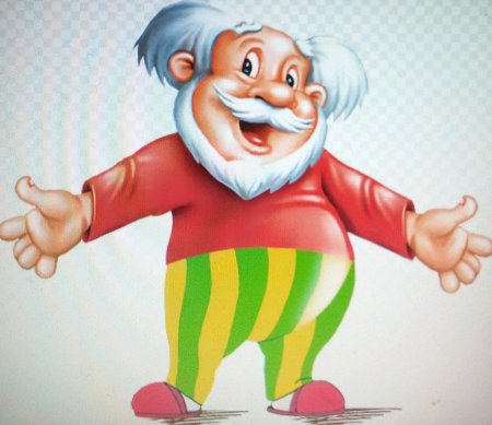 Мультяшный дед