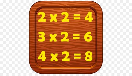 Умножение на прозрачном фоне