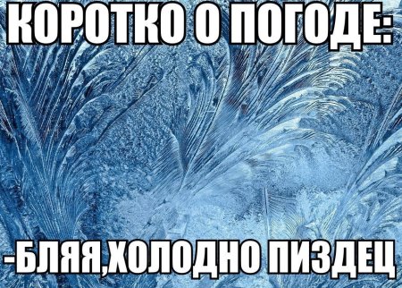 Приколы про холод
