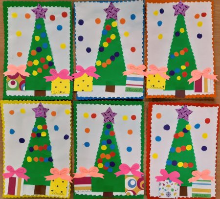 Аппликация. Новый год