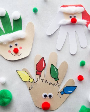 Новогодние поделки для детей