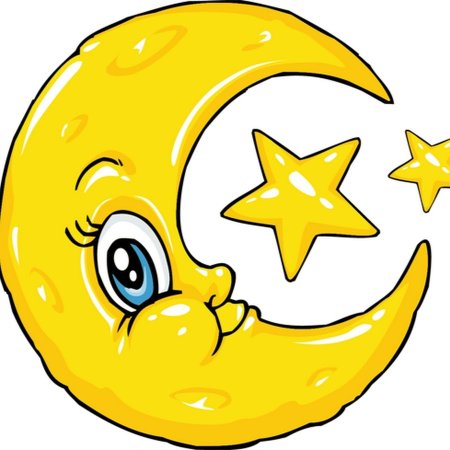 Луна рисунок