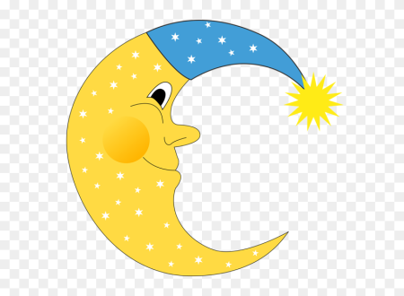 Cartoon Moon Clipart