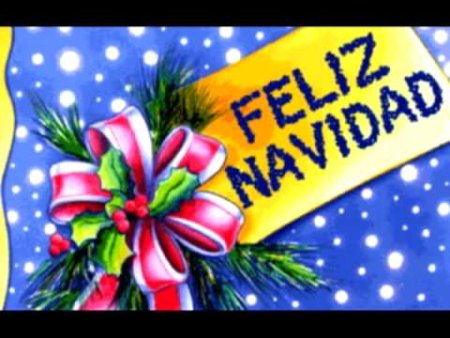 Рождественские открытки на испанском языке
