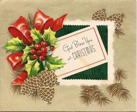 Новогодняя открытка на английском