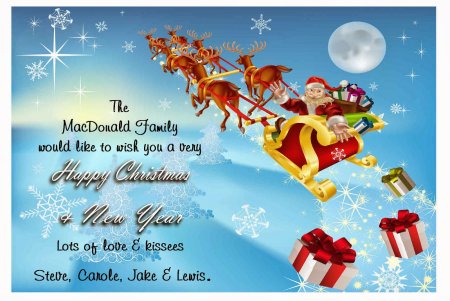 Merry Christmas пожелания