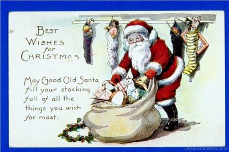 Новогодняя открытка по английскому языку