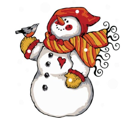 Новогодняя открытка на английском языке