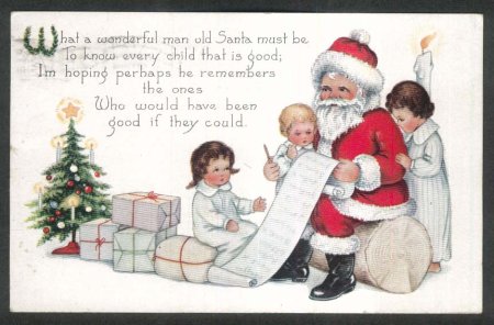 Новогодняя открытка по английскому языку