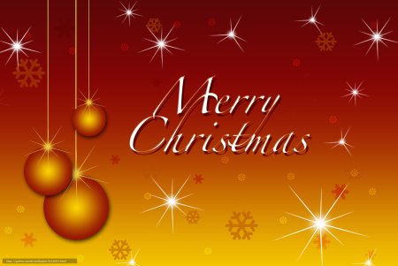 Открытка с Рождеством на английском языке