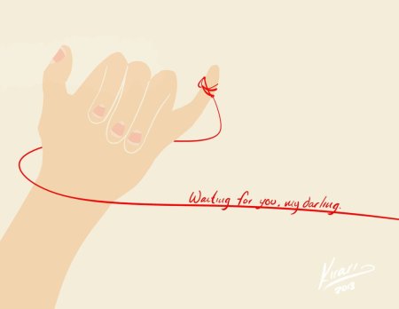 Красная нить связывающая