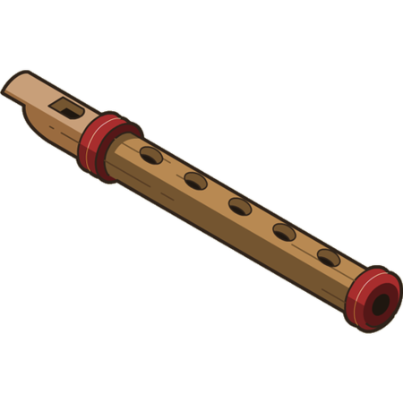 Нарисовать флейту