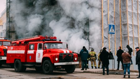 Пожар в гостинице