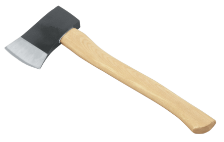 Топор на белом фоне