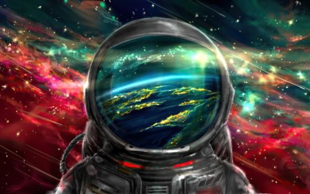 Космонавт арт