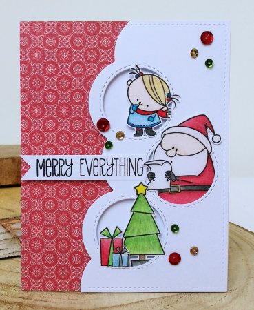 Новогодняя открытка своими руками 2020