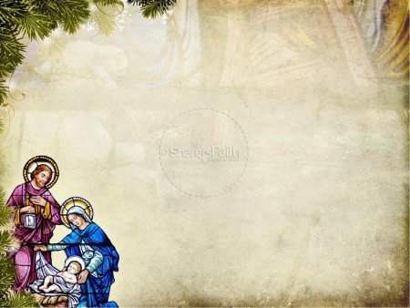 Рождественский фон для презентаций