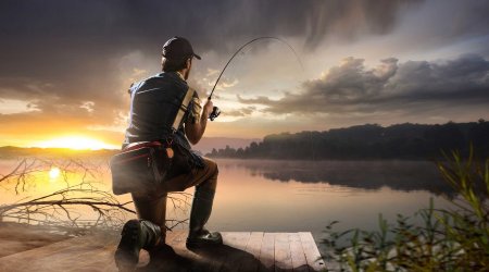 Мужик с удочкой