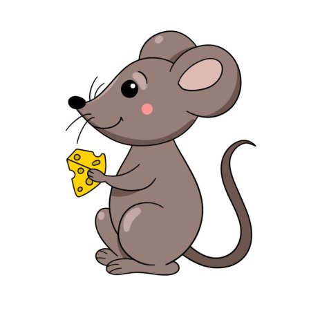 Мышка рисунок