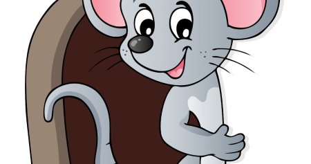 Мышонок мультяшный