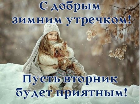 Доброго зимнего вторника