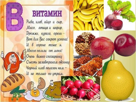 Стихи про витамины