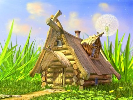 Домик Теремок из сказки Теремок