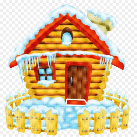 Сказочная деревянная избушка