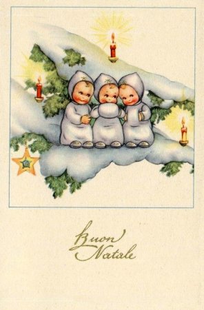 Итальянские Рождественские открытки