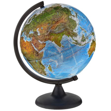 Глобус ландшафтный Глобусный мир 210 мм