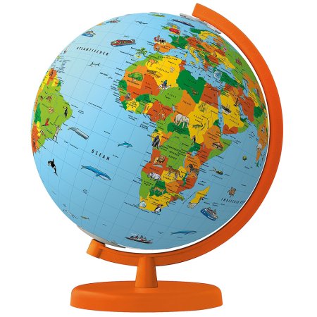Глобус картина для детей