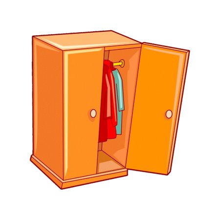 Мультяшный шкаф для одежды