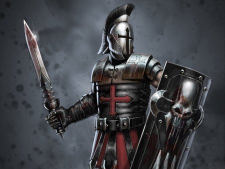 Тамплиер фэнтези арт броня