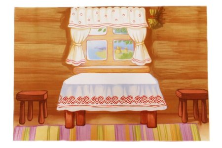 Курочка Ряба (в избе)