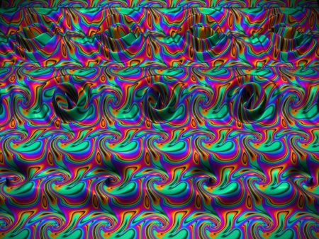 3д стереограмма