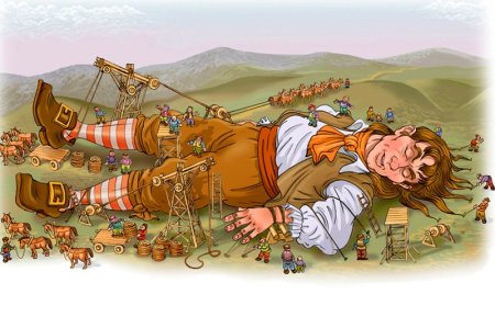 Путешествие Гулливера путешествие в Лилипутию