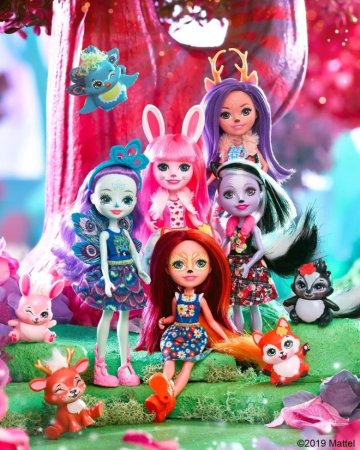 Enchantimals куклы 5арвал