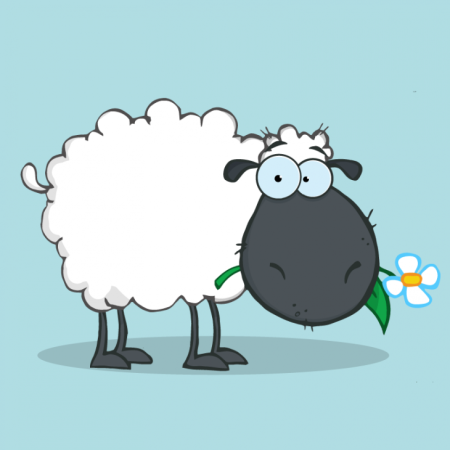 Овечки мультяшные