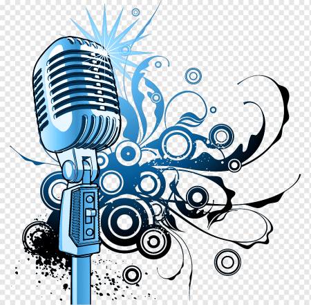 Стилизованный микрофон