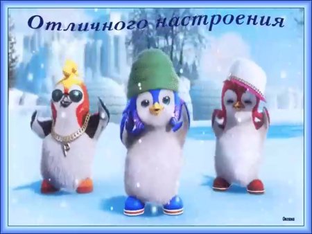 Доброго зимнего дня и хорошего настроения
