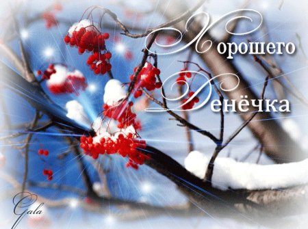 Чудесного зимнего дня и отличного настроения