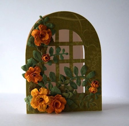 Новогоднее окно поделка