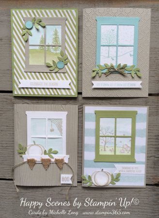 Новогодняя открытка с окошечком